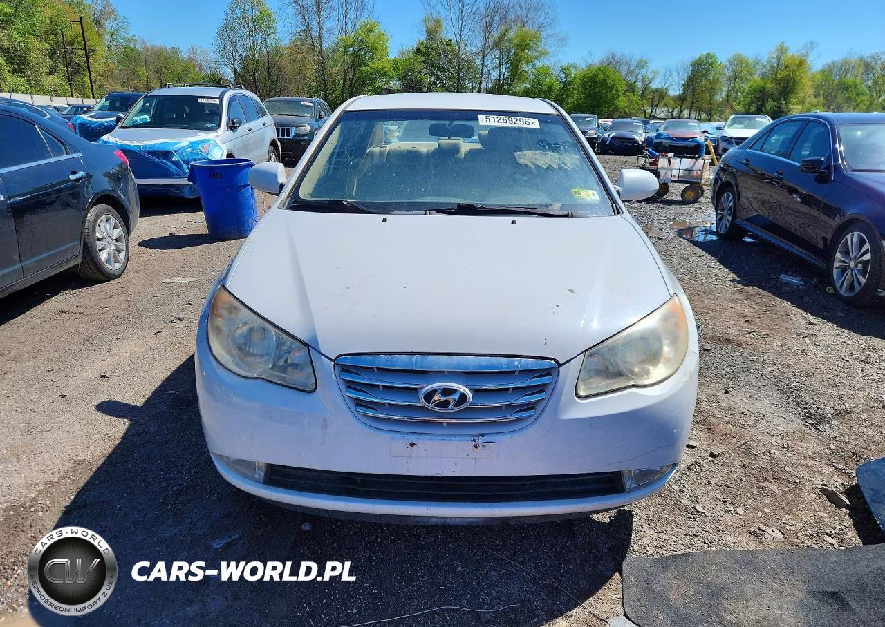 2010 Hyundai Elantra Gls VIN:KMHDU4AD2AU036597 - 5