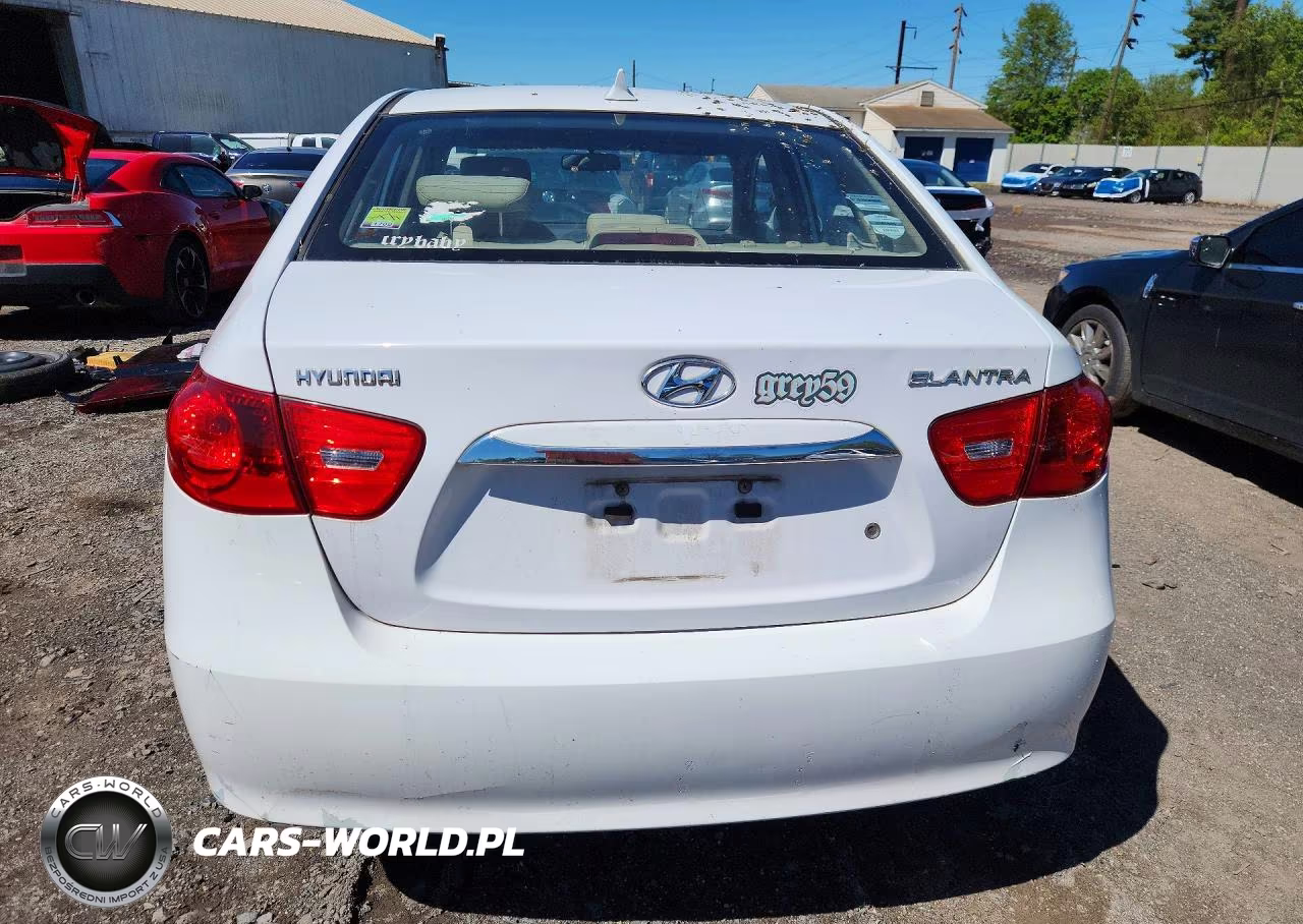 2010 Hyundai Elantra Gls VIN:KMHDU4AD2AU036597 - 6