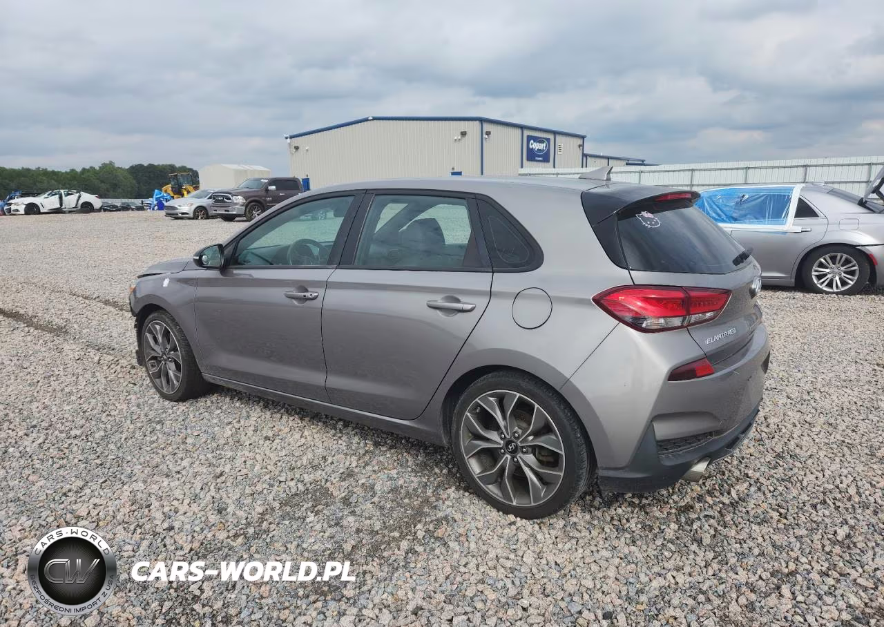 2020 Hyundai Elantra Gt N Line VIN:KMHH55LC0LU126696 - 2