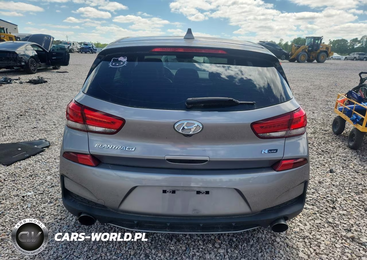 2020 Hyundai Elantra Gt N Line VIN:KMHH55LC0LU126696 - 6