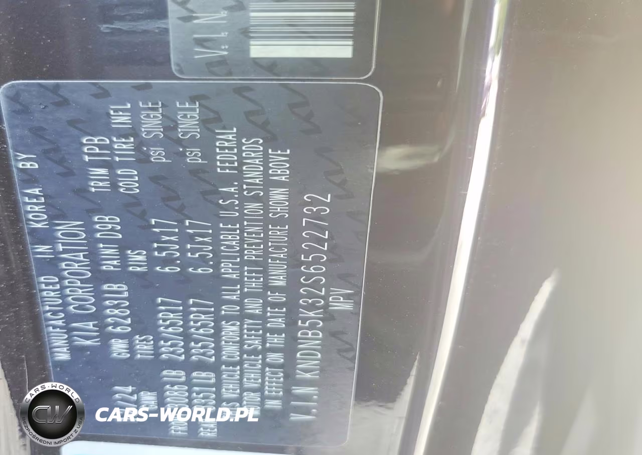 2025 Kia Carnival Lxs VIN:KNDNB5K32S6522732 - 13