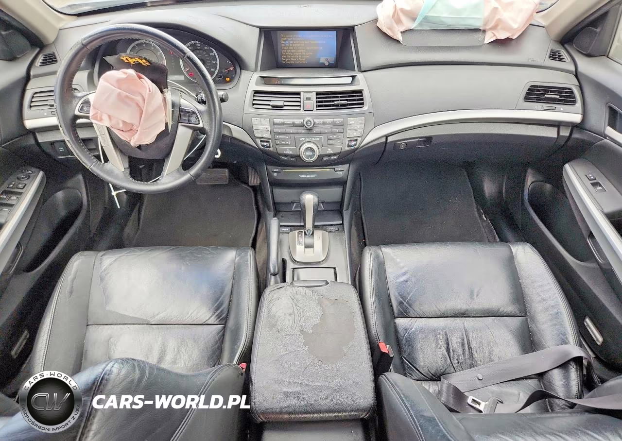 2010 Honda Accord Exl VIN:1HGCP3F81AA000464 - 8