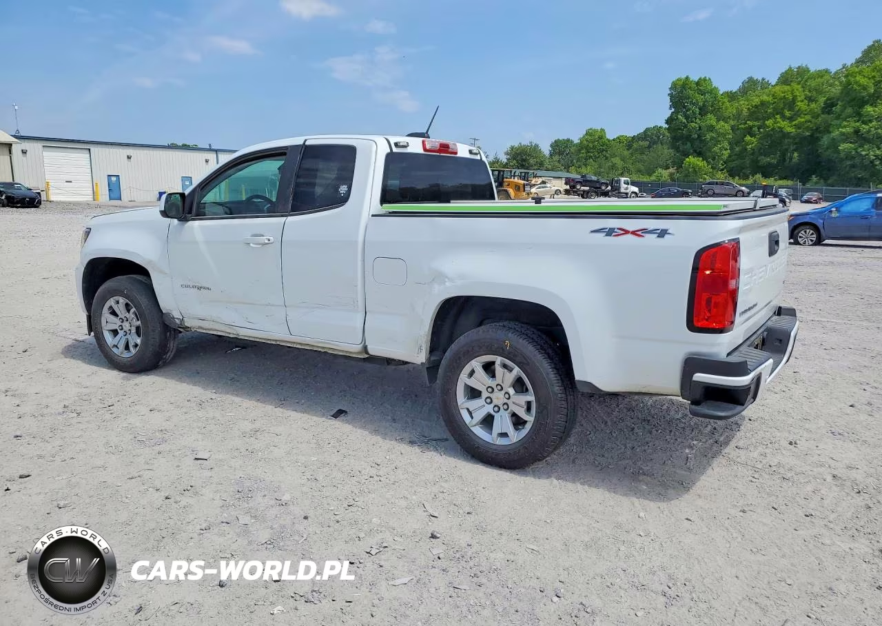 2021 Chevrolet Colorado Lt VIN:1GCHTCEA9M1245036 - 2
