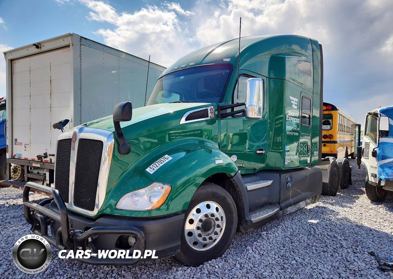 2022 Kenworth Construction T680 VIN:1XKYDP9X9NJ484188 - 2