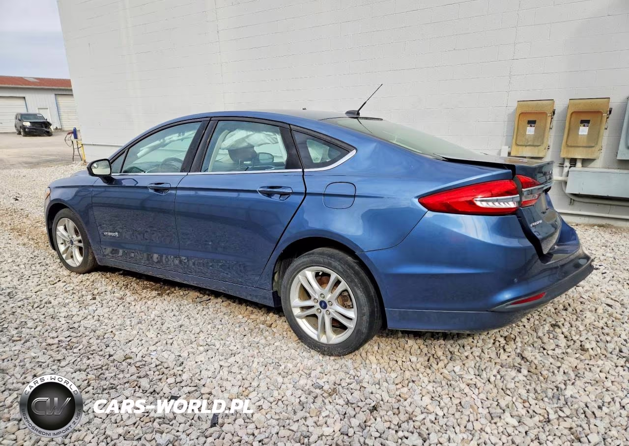 2018 Ford Fusion Se Hybrid VIN:3FA6P0LU6JR261077 - 2