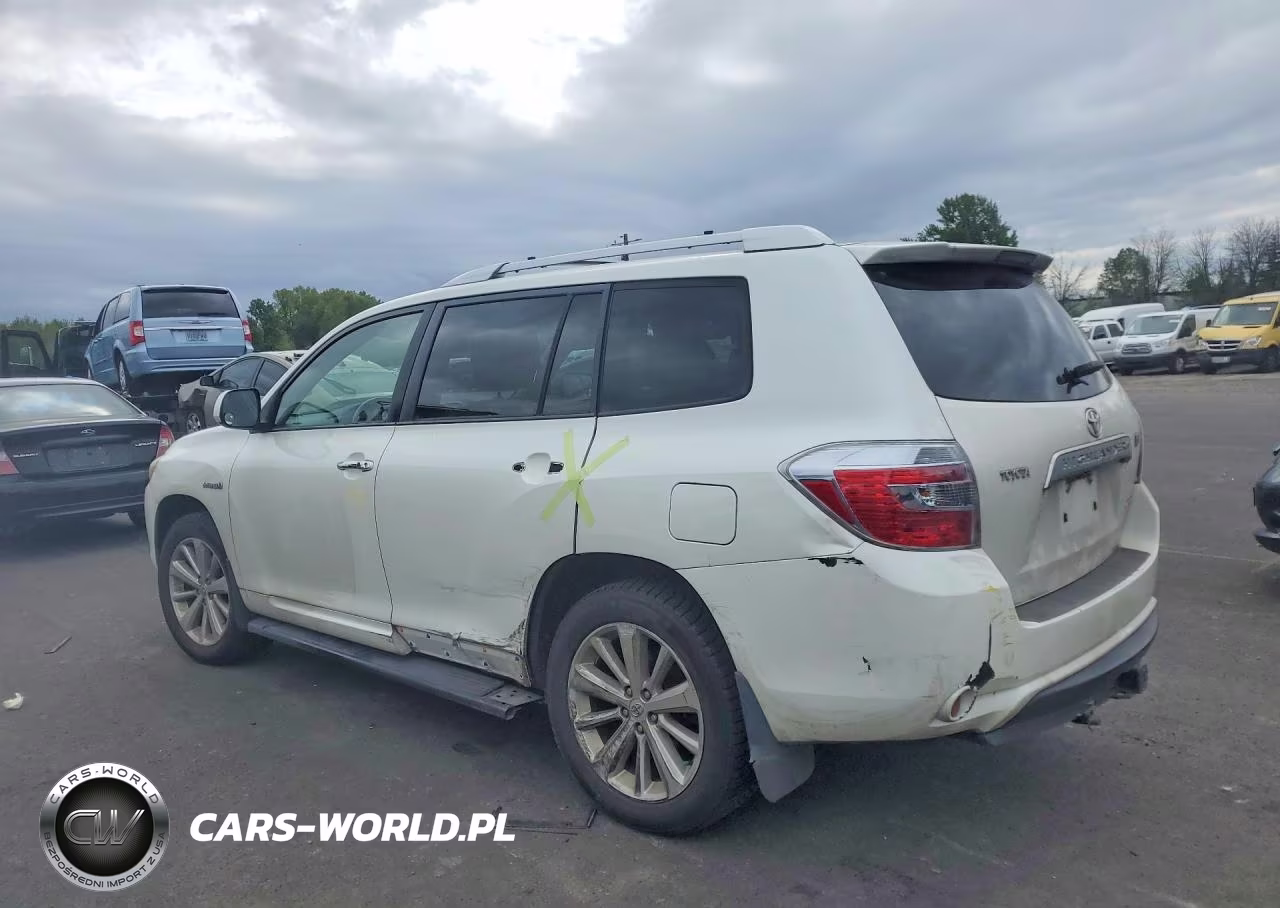 2008 Toyota Highlander Hybrid Limited VIN:JTEEW44A482002358 - 2