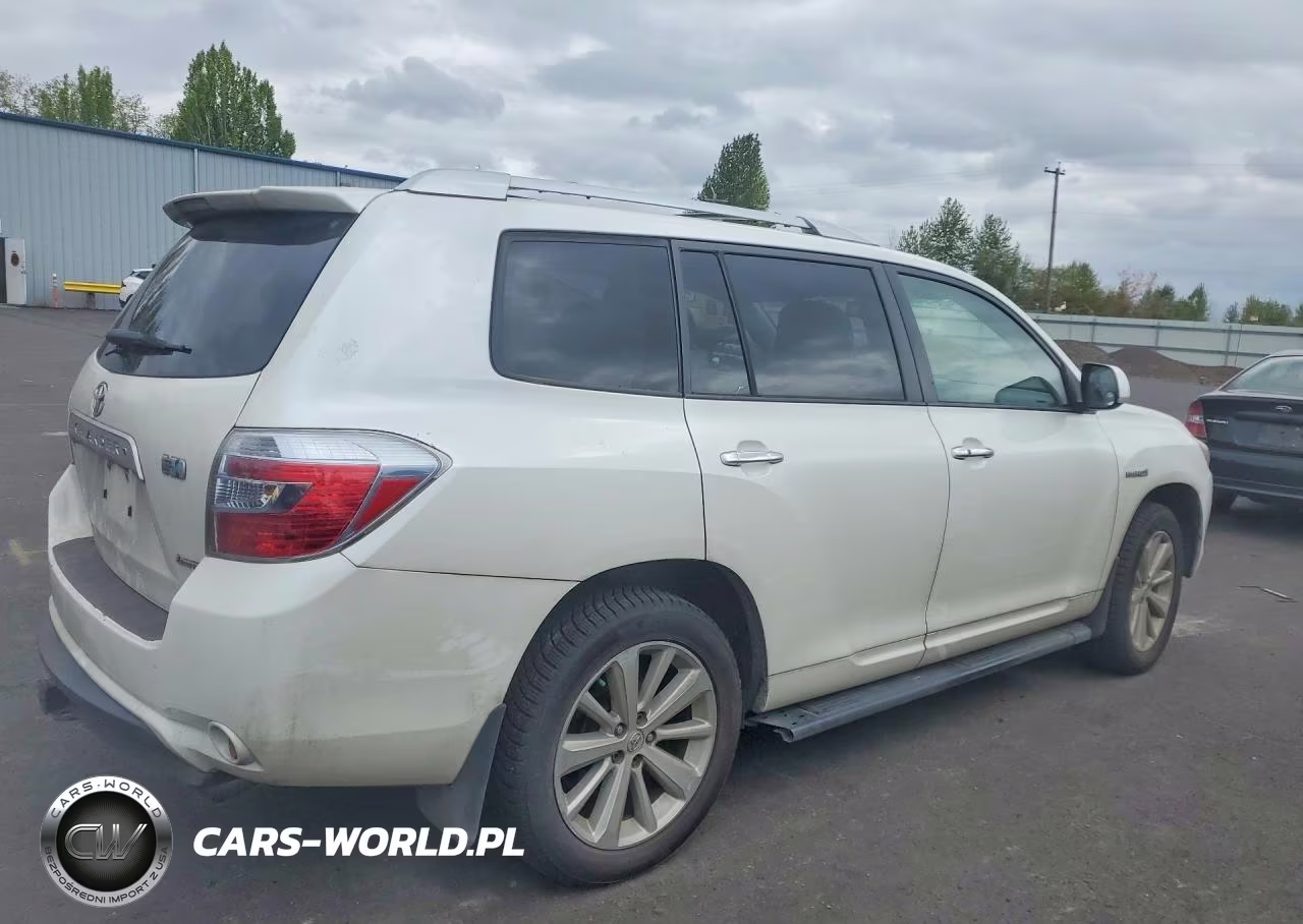 2008 Toyota Highlander Hybrid Limited VIN:JTEEW44A482002358 - 3