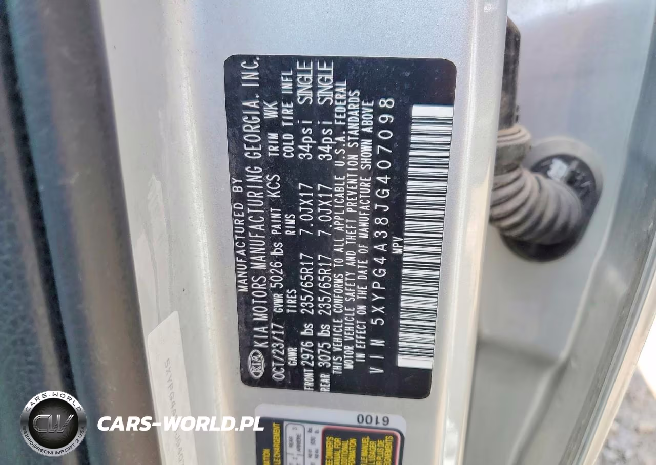 2018 Kia Sorento Lx VIN:5XYPG4A38JG407098 - 12