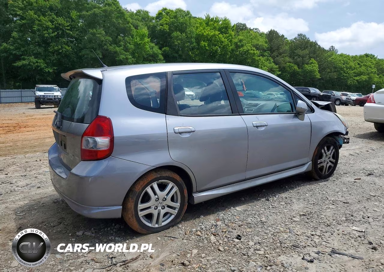 2007 Honda Fit S VIN:JHMGD38677S030655 - 3