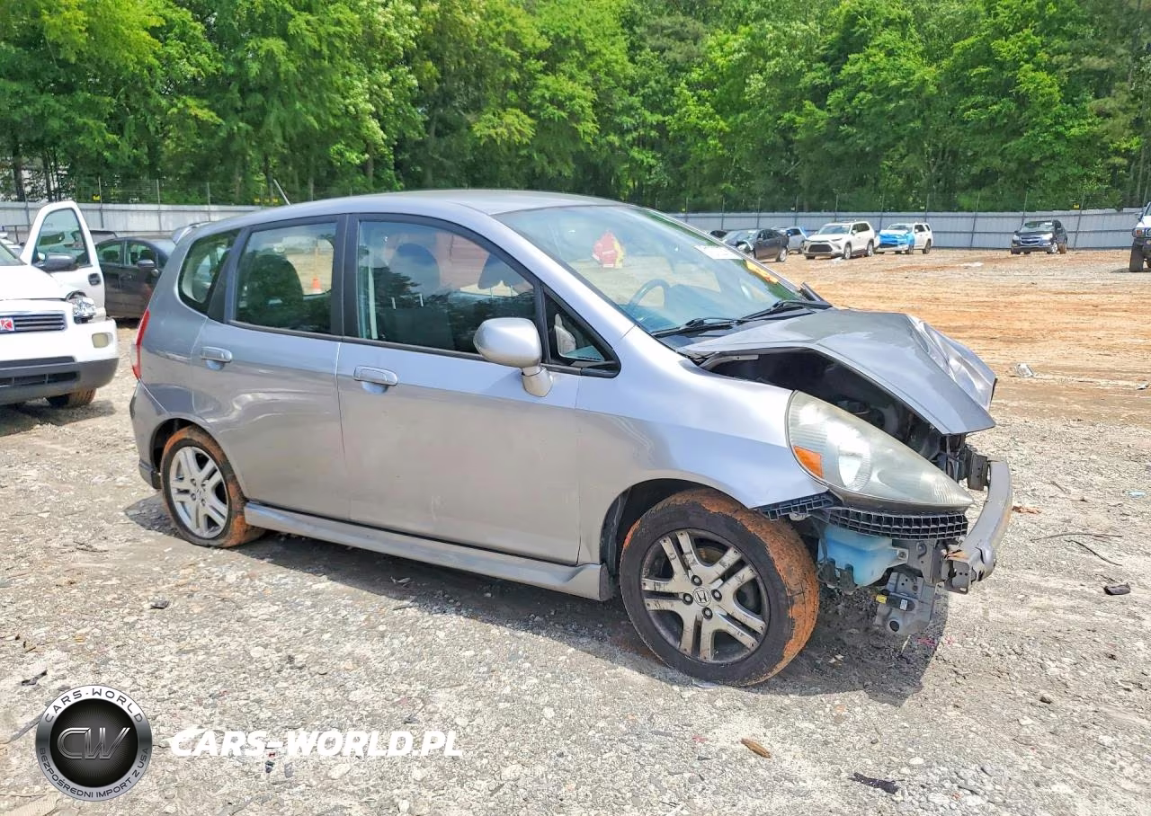 2007 Honda Fit S VIN:JHMGD38677S030655 - 4