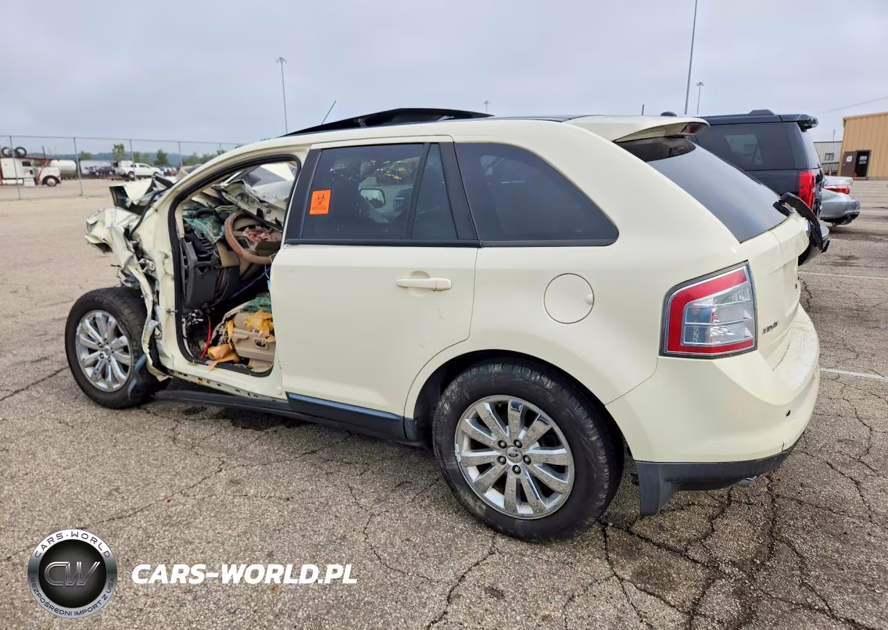 2007 Ford Edge Sel Plus VIN:2FMDK49C27BB37588 - 2