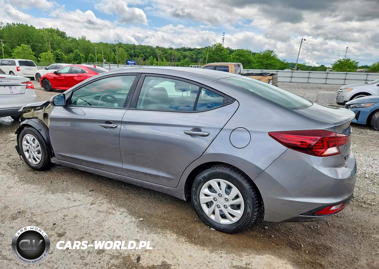 2019 Hyundai Elantra Se VIN:5NPD74LF0KH492443 - 2