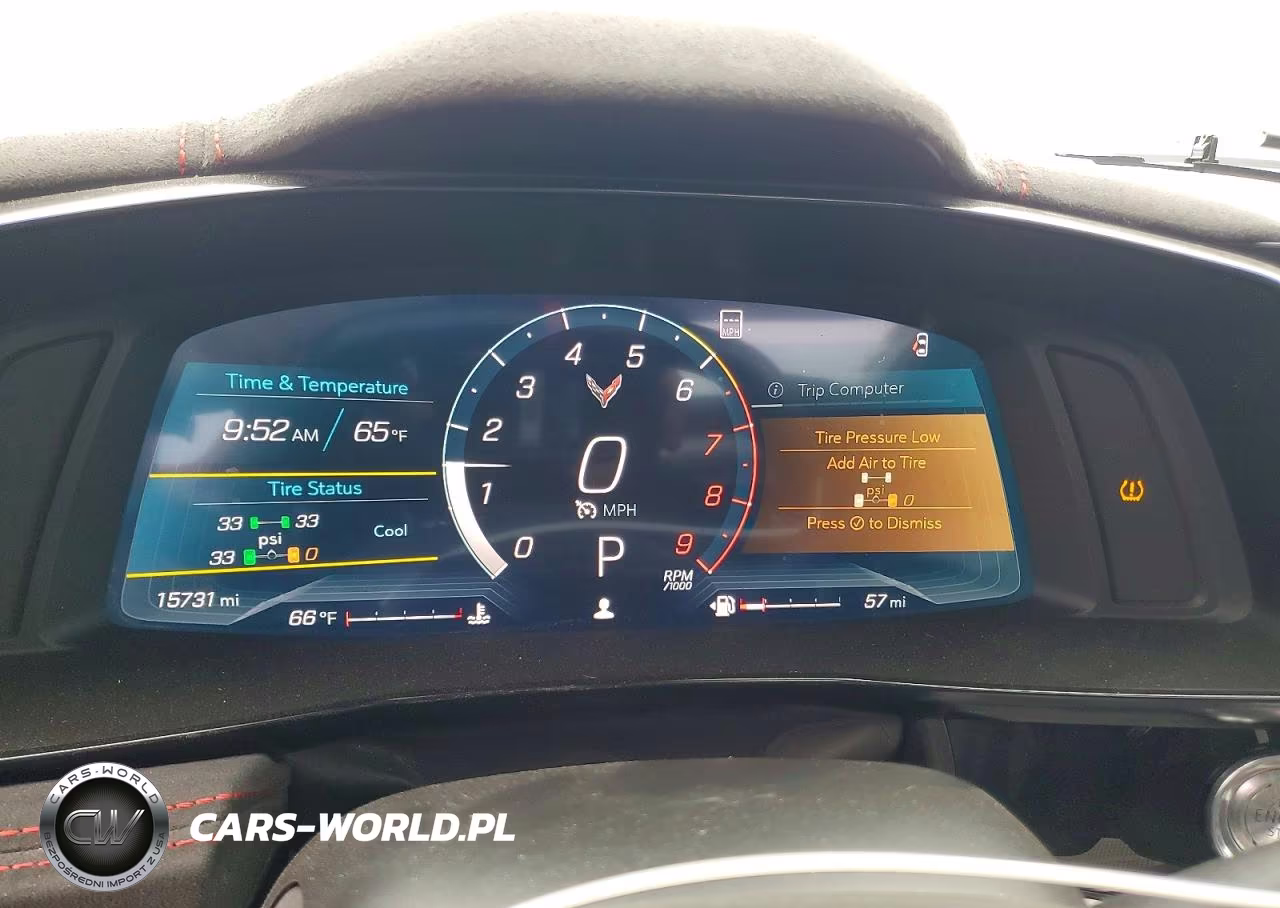 2023 Chevrolet Corvette Z06 3Lz VIN:1G1YF3D3XP5700878 - 9