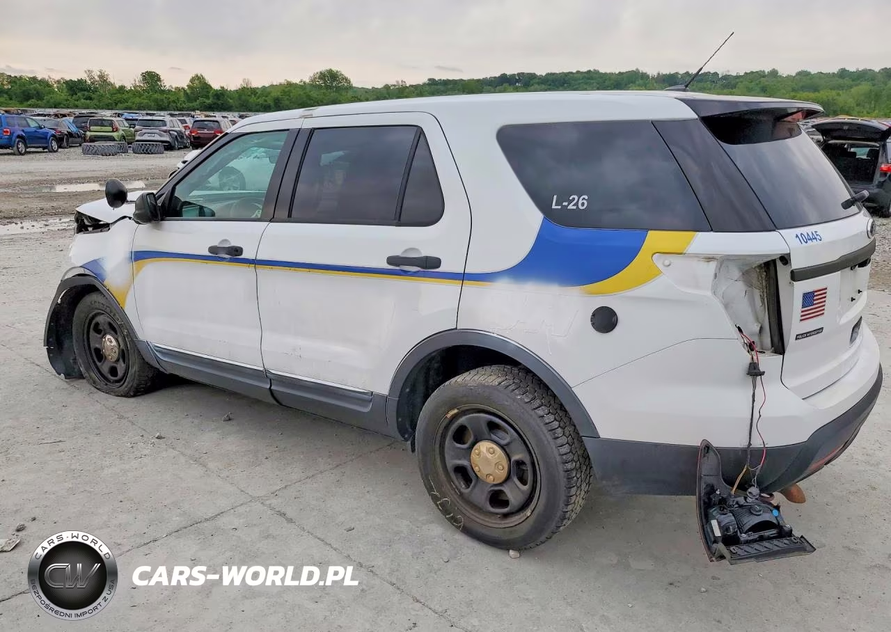 2015 Ford Explorer Police Interceptor VIN:1FM5K8AR2FGC41632 - 2