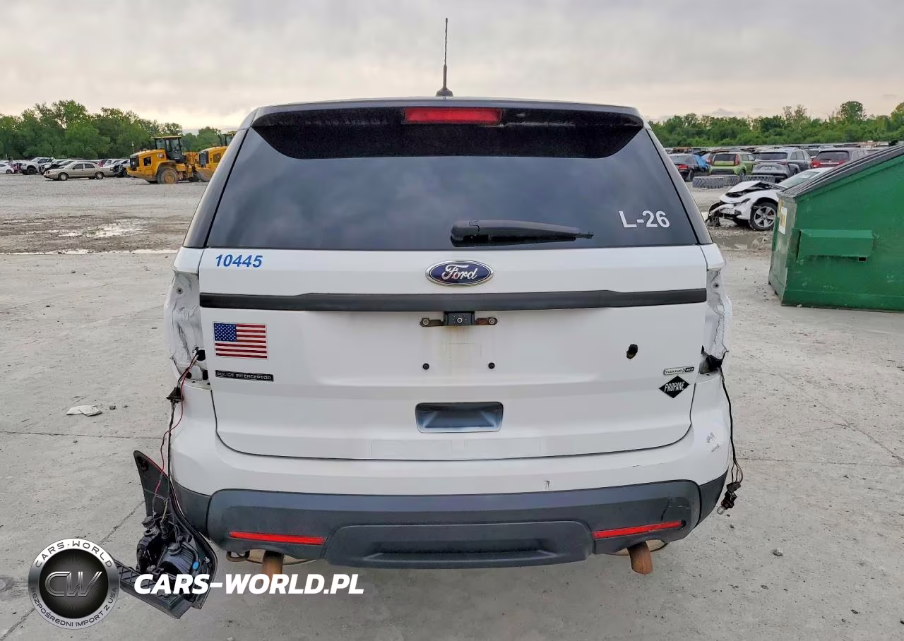 2015 Ford Explorer Police Interceptor VIN:1FM5K8AR2FGC41632 - 6