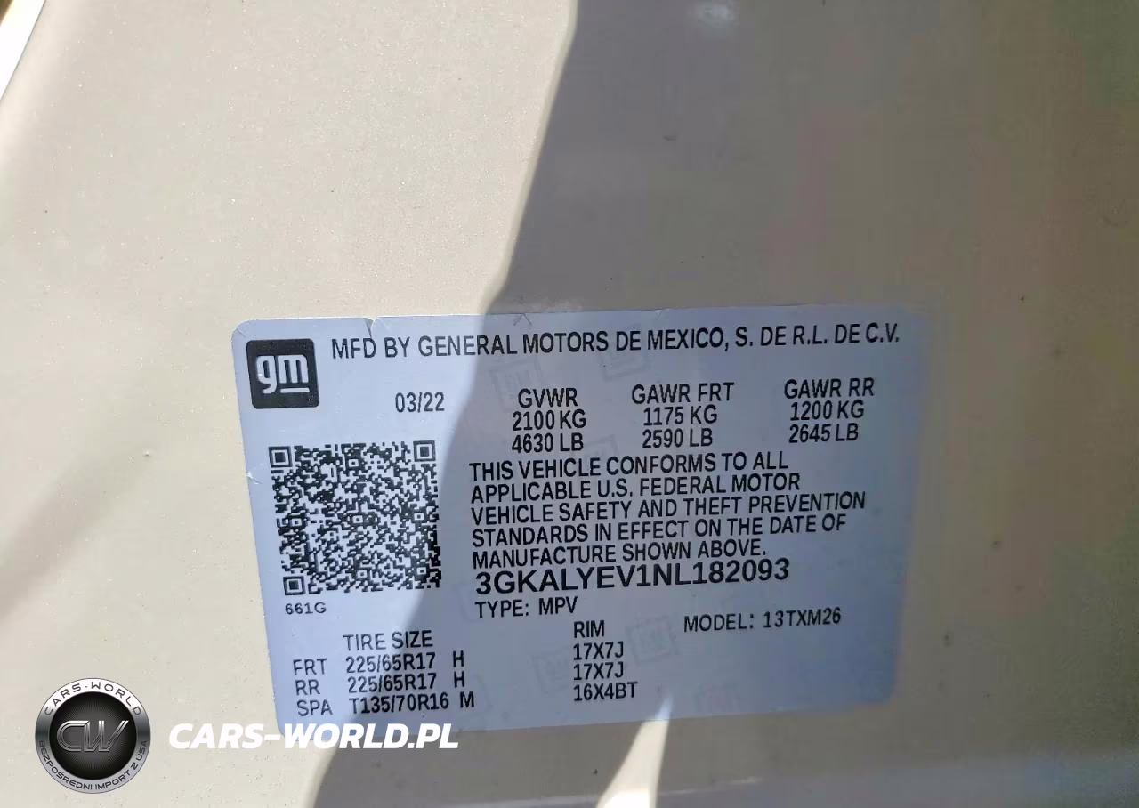 2022 GMC Terrain At4 VIN:3GKALYEV1NL182093 - 13