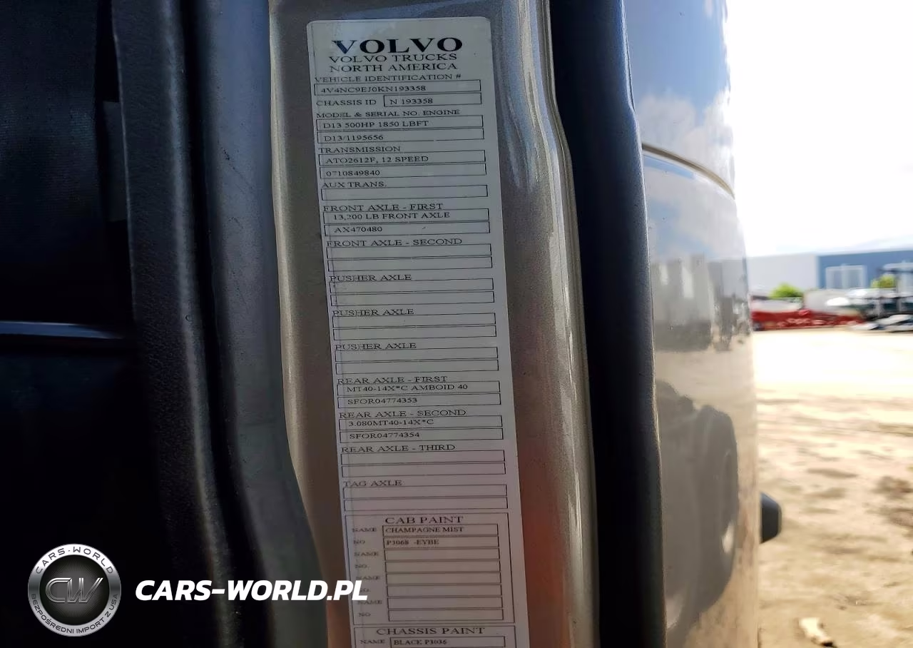 2019 Volvo Vnl860 VIN:4V4NC9EJ0KN193358 - 10