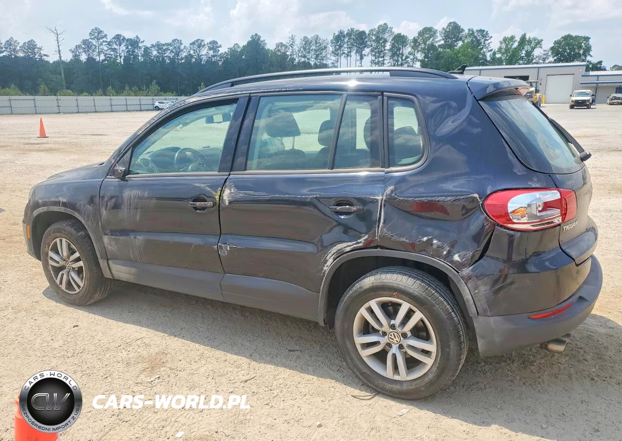 2017 Volkswagen Tiguan S VIN:WVGAV7AX0HK001591 - 2