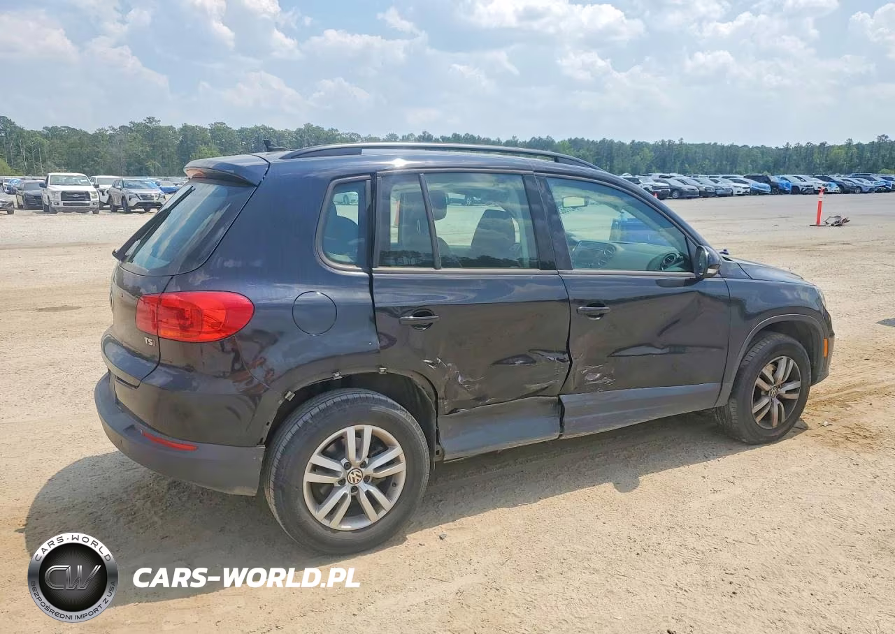 2017 Volkswagen Tiguan S VIN:WVGAV7AX0HK001591 - 3