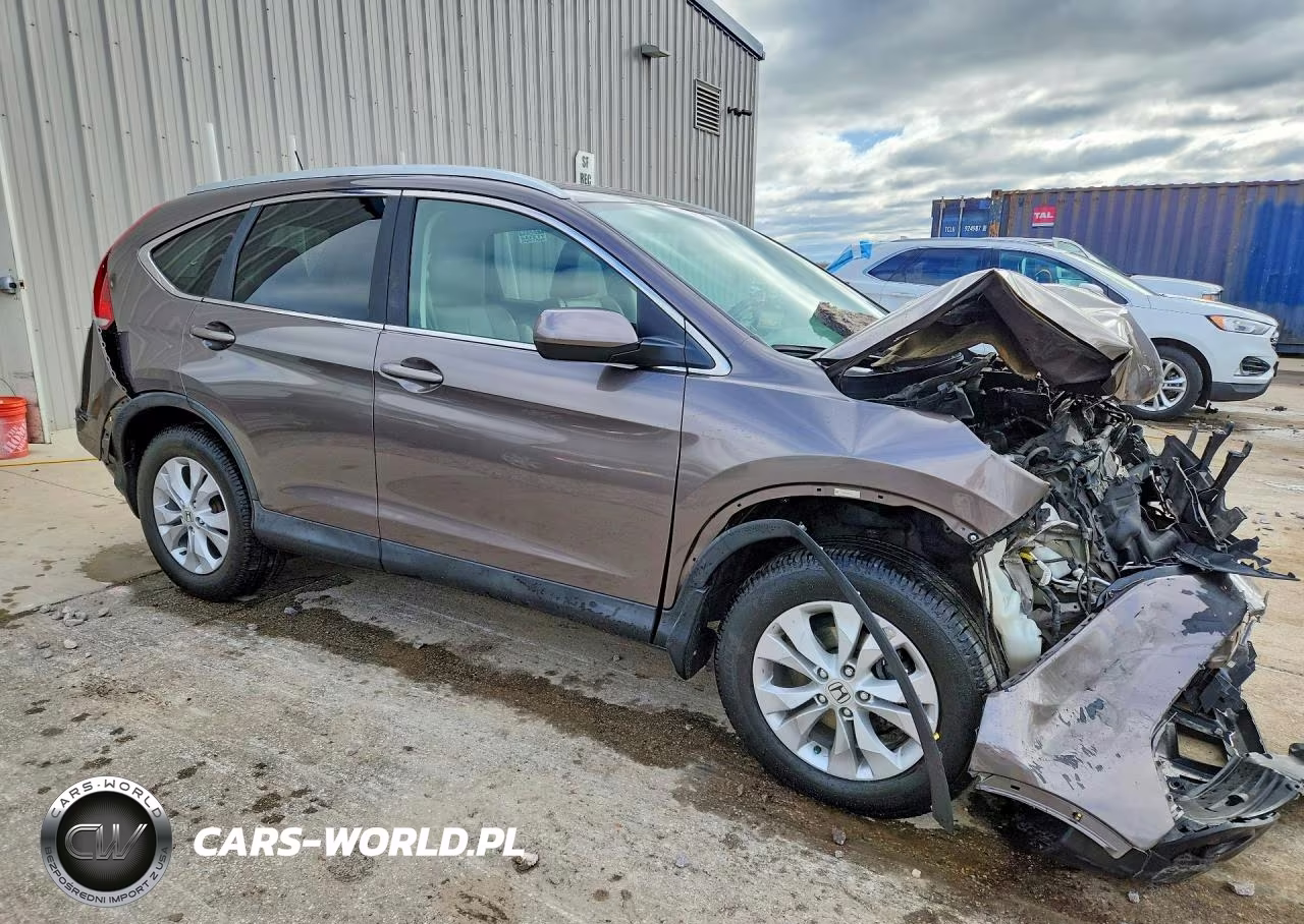 2014 Honda Cr-V Exl VIN:2HKRM4H72EH619861 - 4
