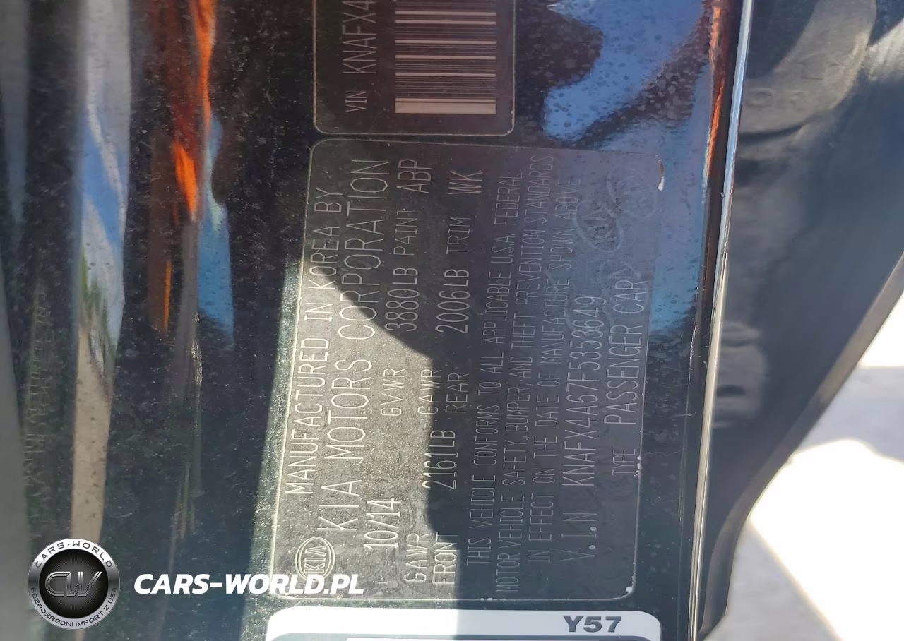 2015 Kia Forte Lx VIN:KNAFX4A67F5353649 - 12