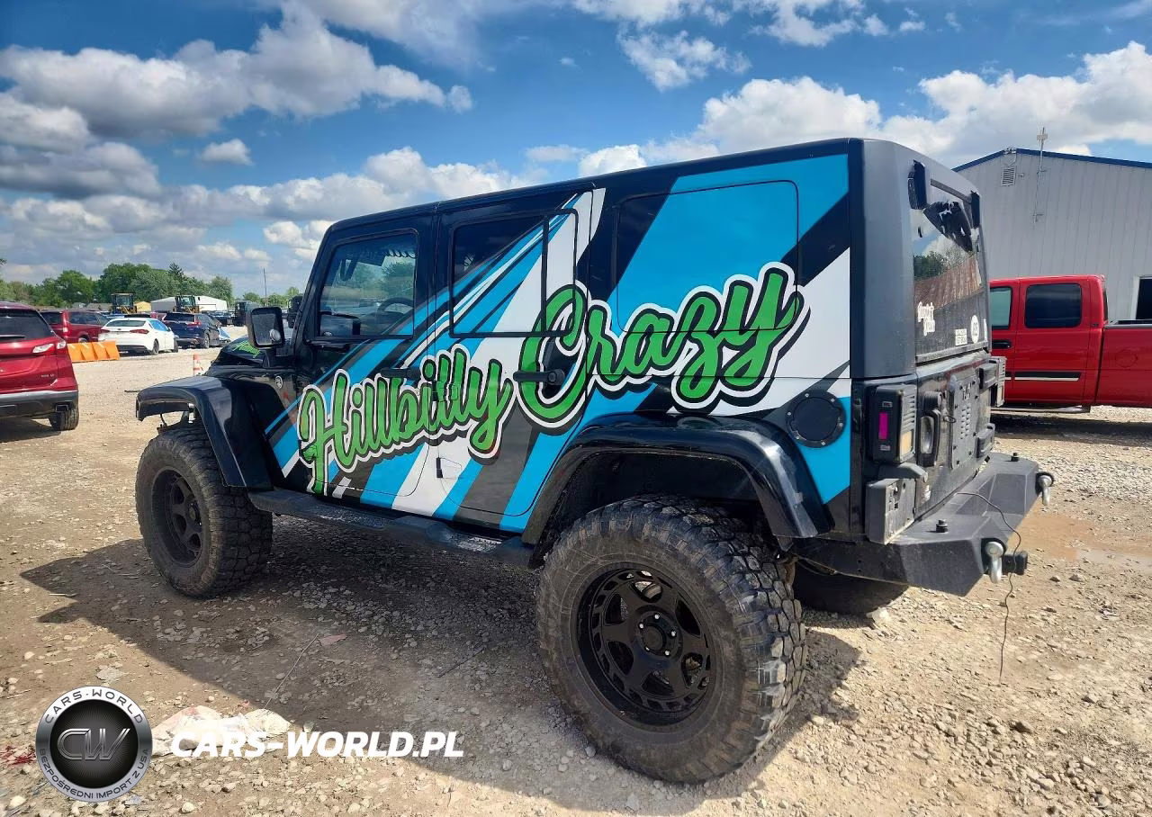 2008 Jeep Wrangler Unlimited Sahara VIN:1J4GA59128L648464 - 2