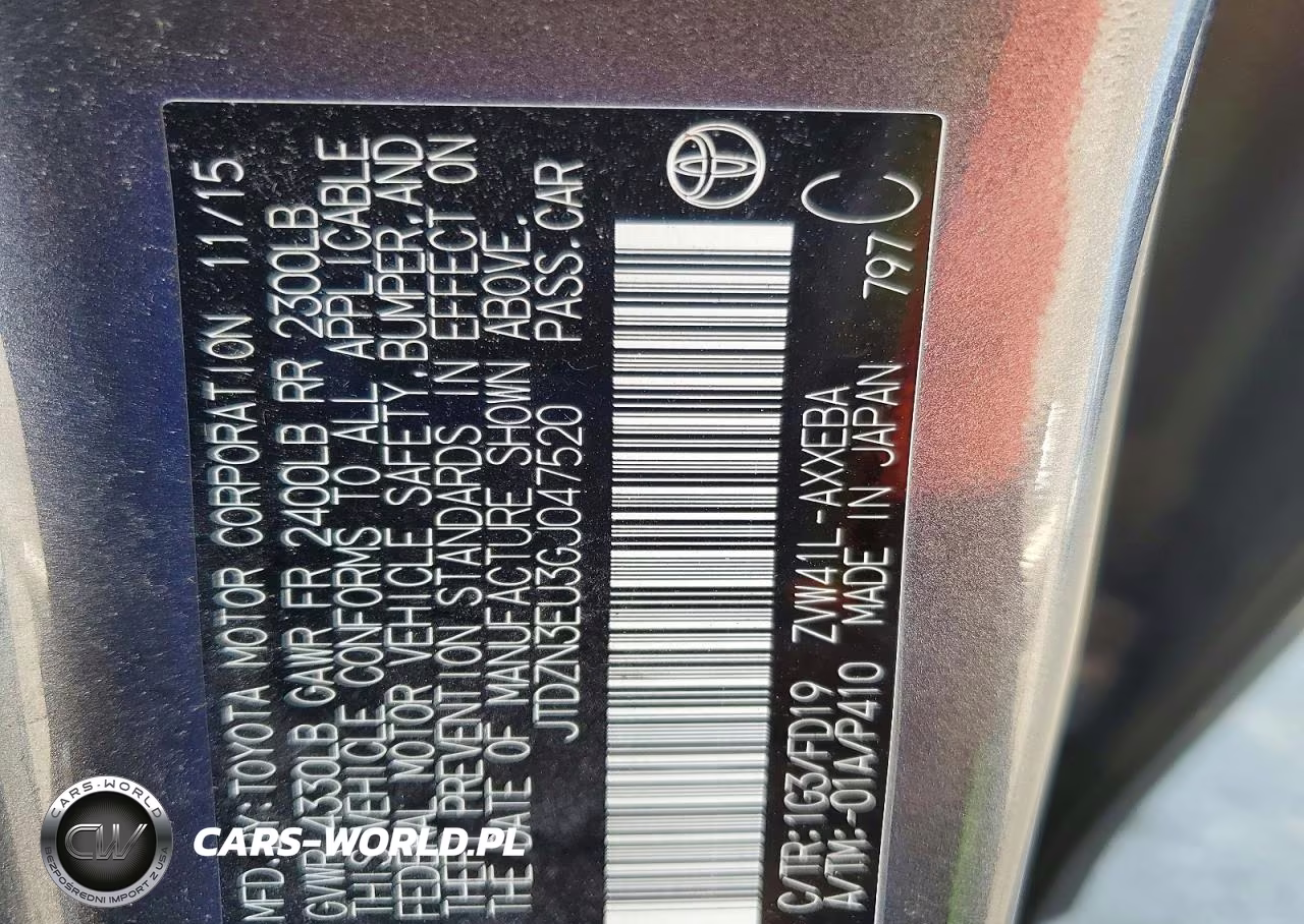 2016 Toyota Prius V Three VIN:JTDZN3EU3GJ047520 - 12