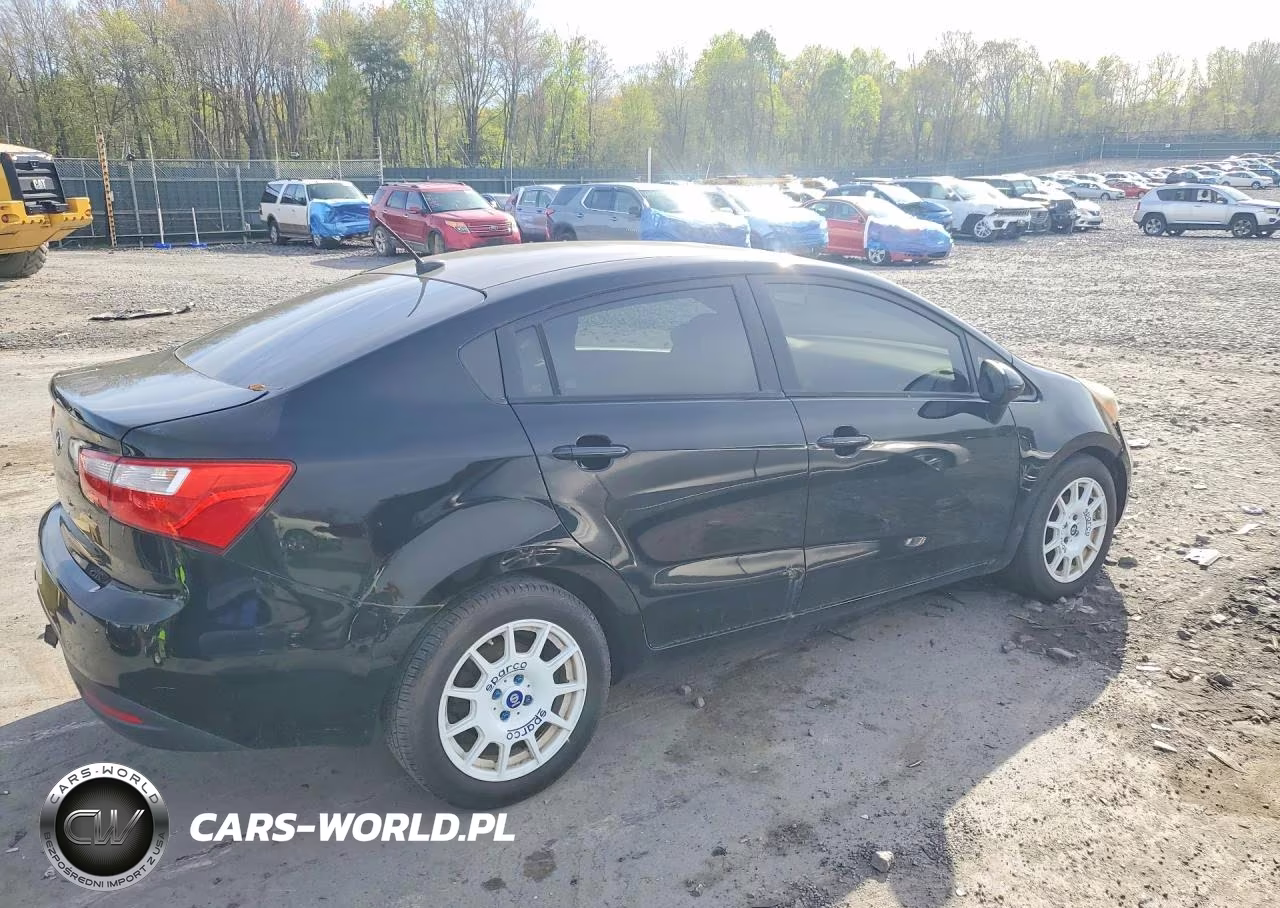 2014 Kia Rio Lx VIN:KNADM4A37E6386651 - 3