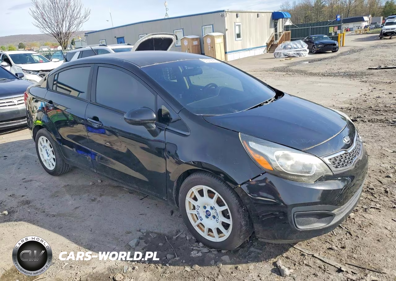 2014 Kia Rio Lx VIN:KNADM4A37E6386651 - 4