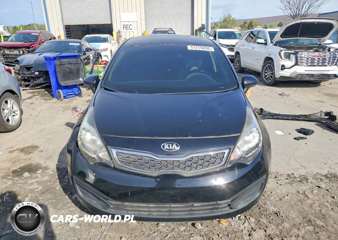 2014 Kia Rio Lx VIN:KNADM4A37E6386651 - 5