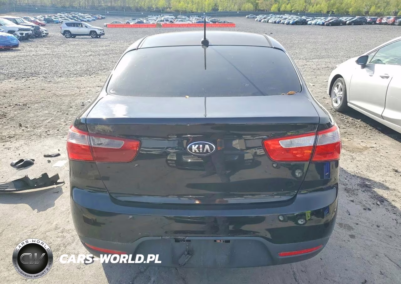 2014 Kia Rio Lx VIN:KNADM4A37E6386651 - 6