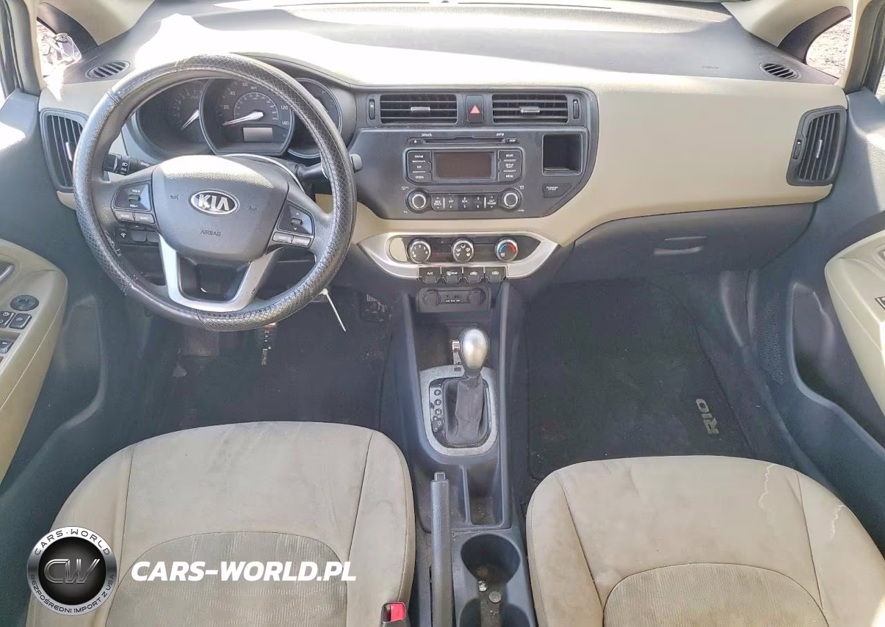 2014 Kia Rio Lx VIN:KNADM4A37E6386651 - 8