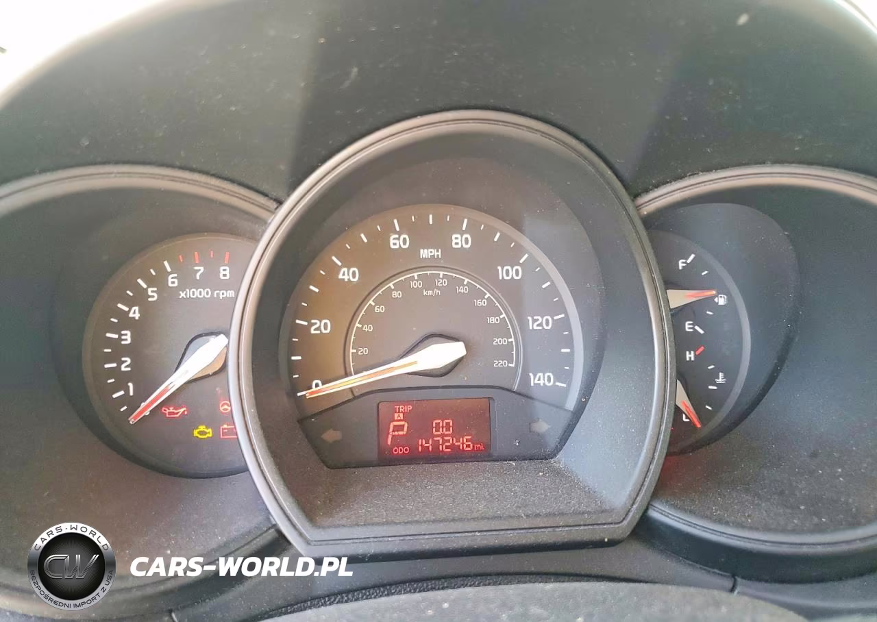 2014 Kia Rio Lx VIN:KNADM4A37E6386651 - 9