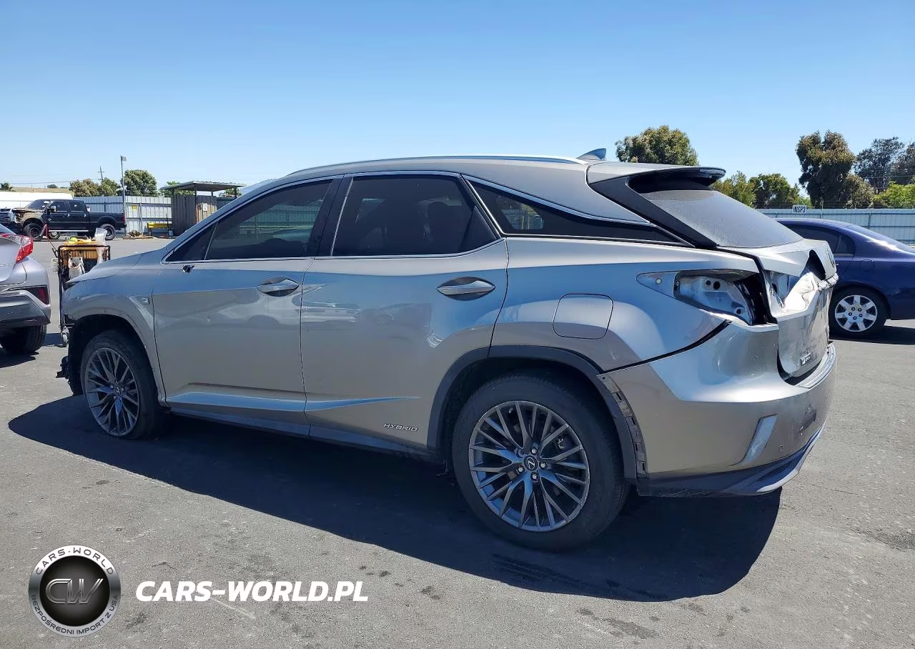 2017 Lexus Rx 450H F Sport VIN:2T2BGMCA4HC018448 - 2