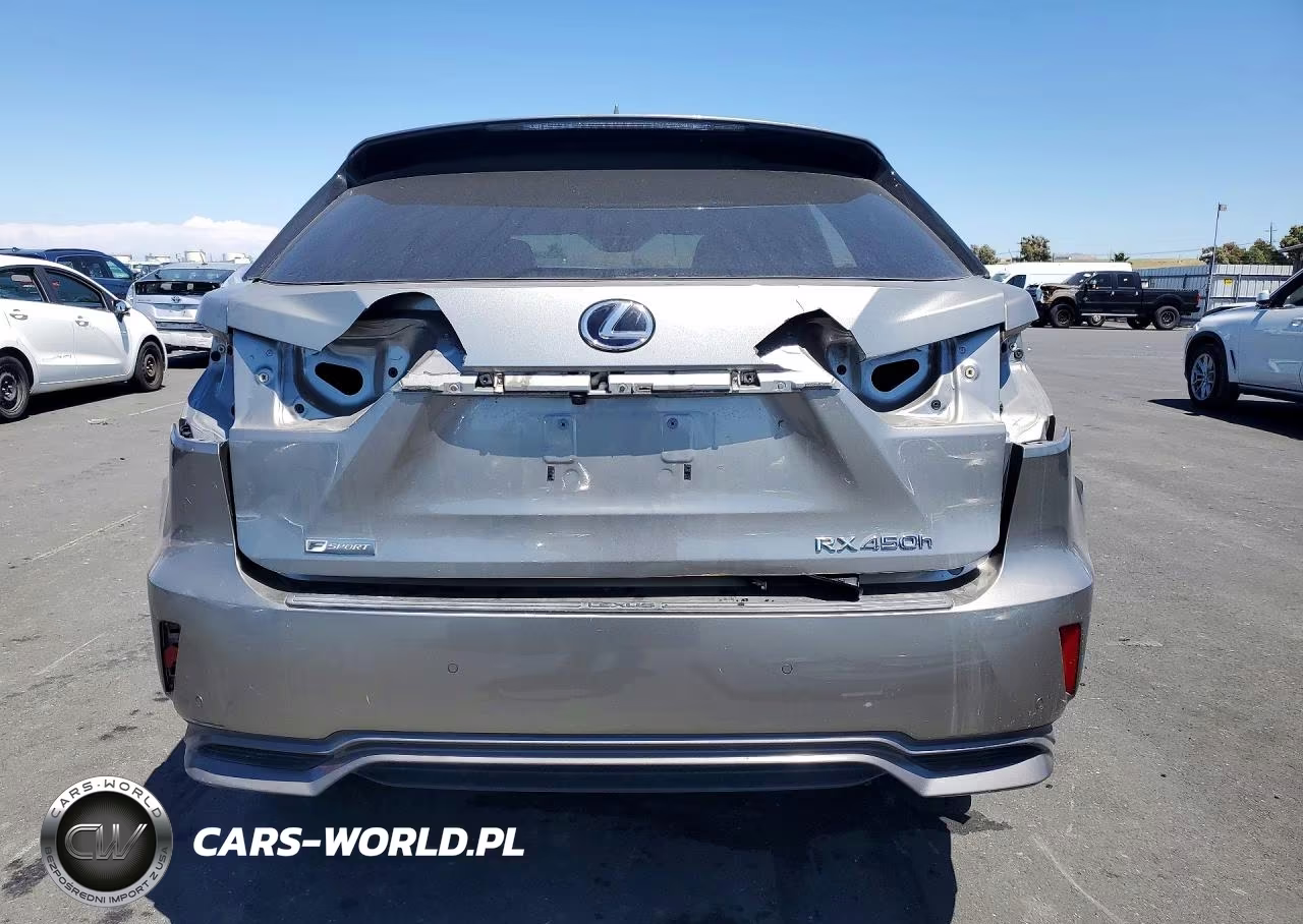 2017 Lexus Rx 450H F Sport VIN:2T2BGMCA4HC018448 - 6