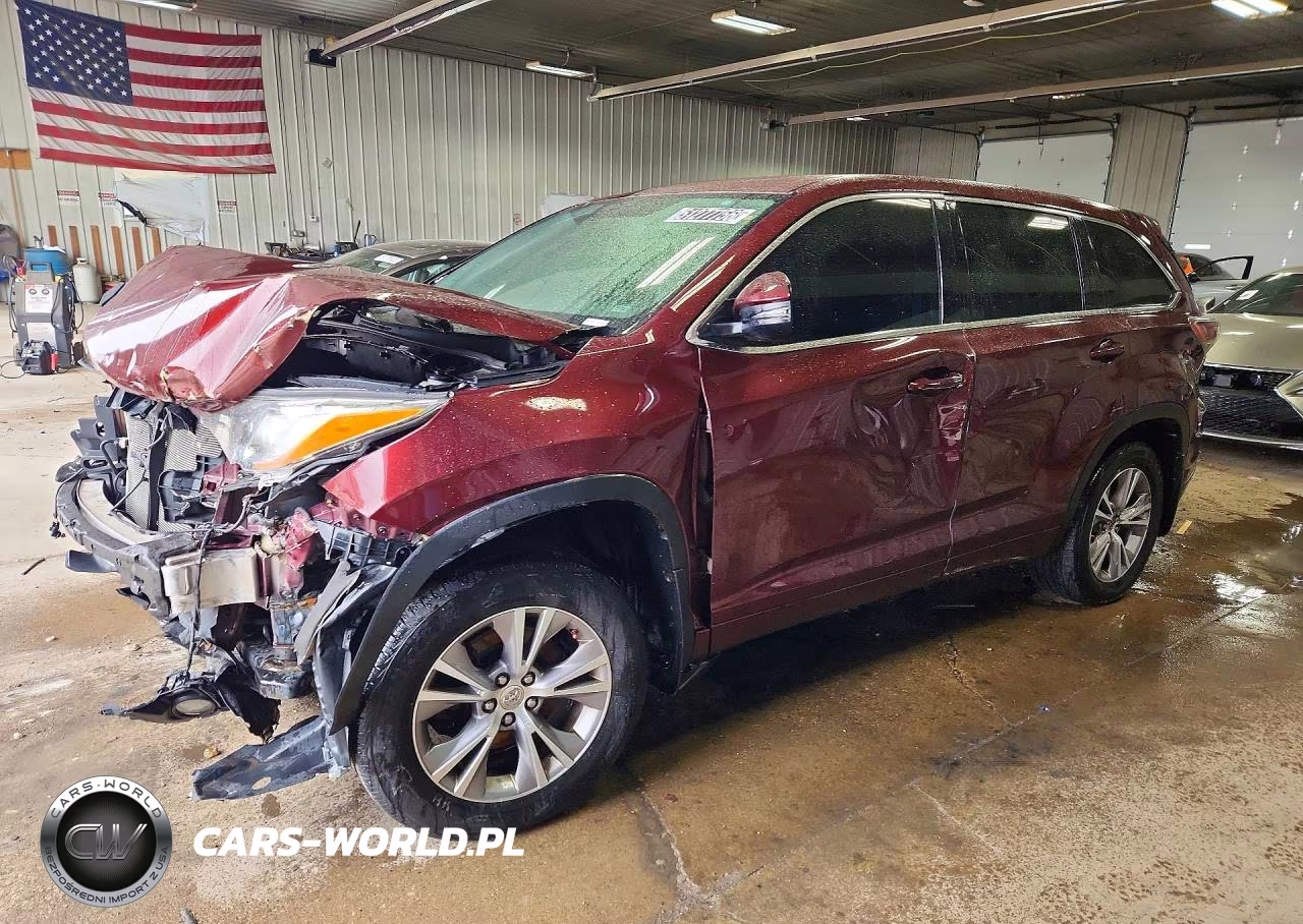 2014 Toyota Highlander Le Plus – zdjęcie 1 z 13