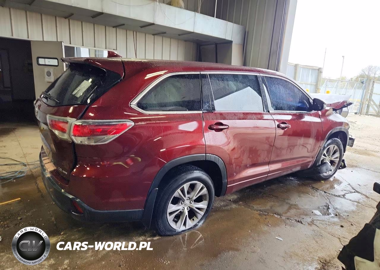2014 Toyota Highlander Le Plus VIN:5TDBKRFH8ES031585 - 3