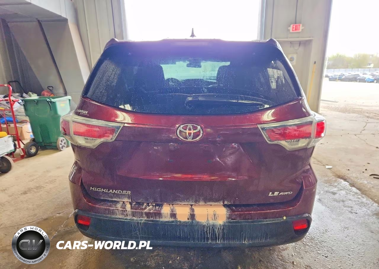 2014 Toyota Highlander Le Plus VIN:5TDBKRFH8ES031585 - 6