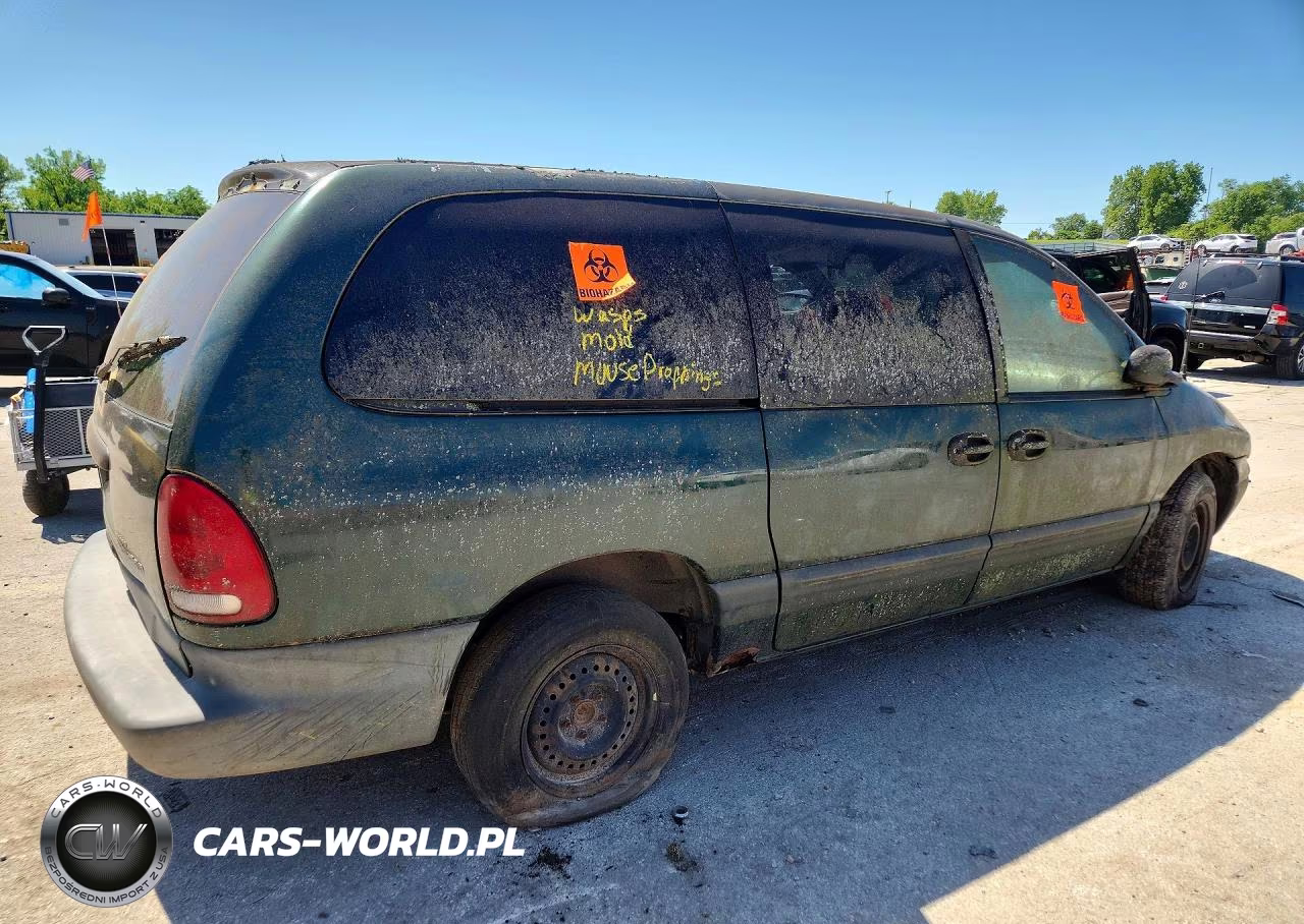 1996 Plymouth Grand Voyager Se VIN:1P4GP44R1TB186890 - 3