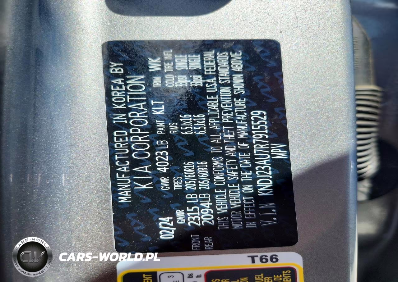2024 Kia Soul Lx VIN:KNDJ23AU7R7915529 - 12