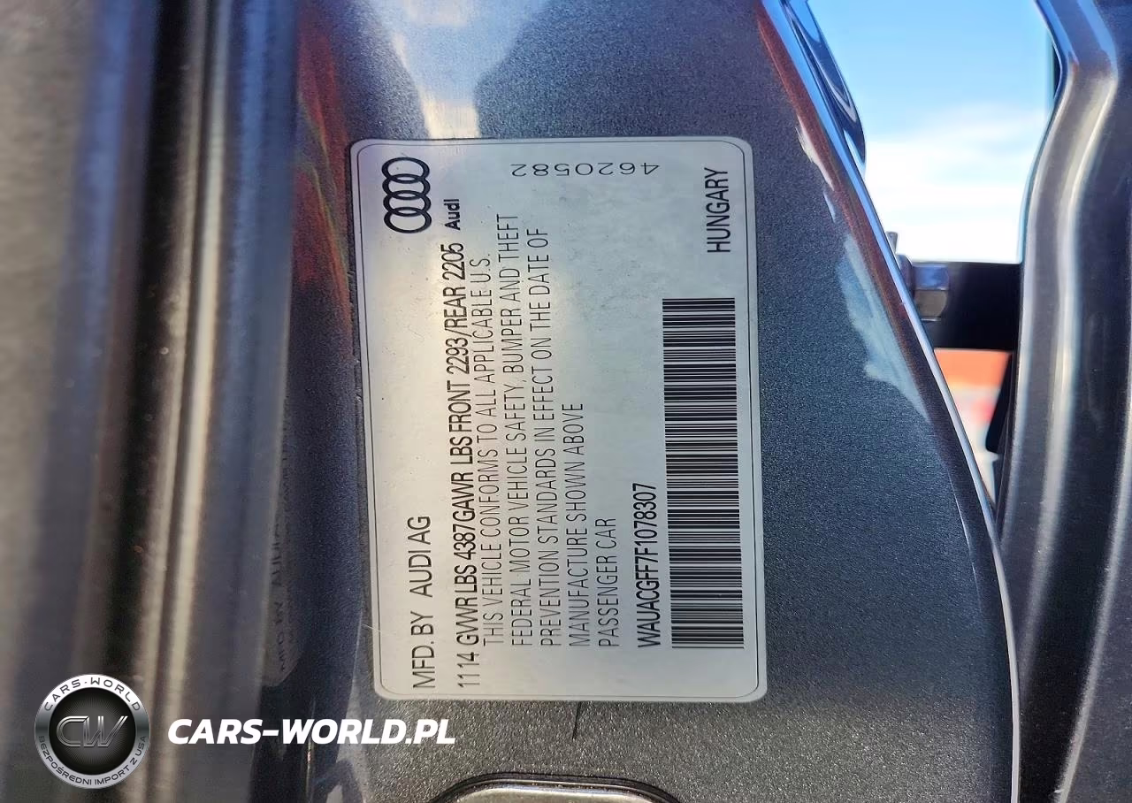 2015 Audi A3 Premium VIN:WAUACGFF7F1078307 - 12