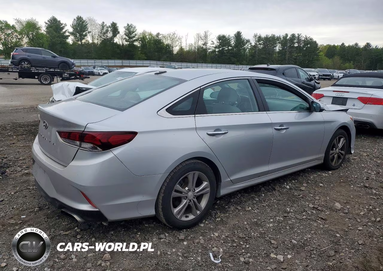 2018 Hyundai Sonata Sel VIN:5NPE34AF1JH638656 - 3