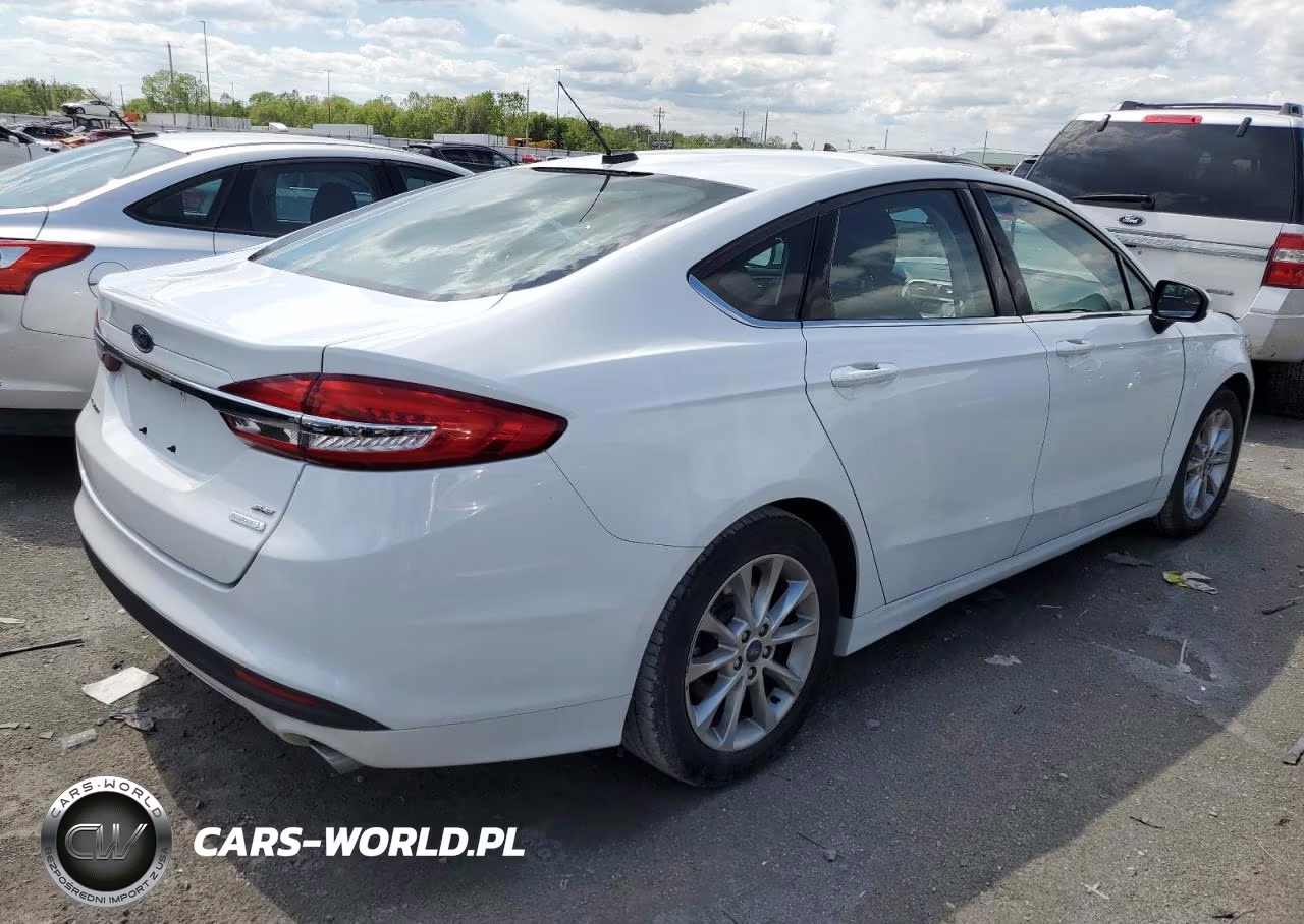 2017 Ford Fusion Se VIN:3FA6P0HD7HR307034 - 3