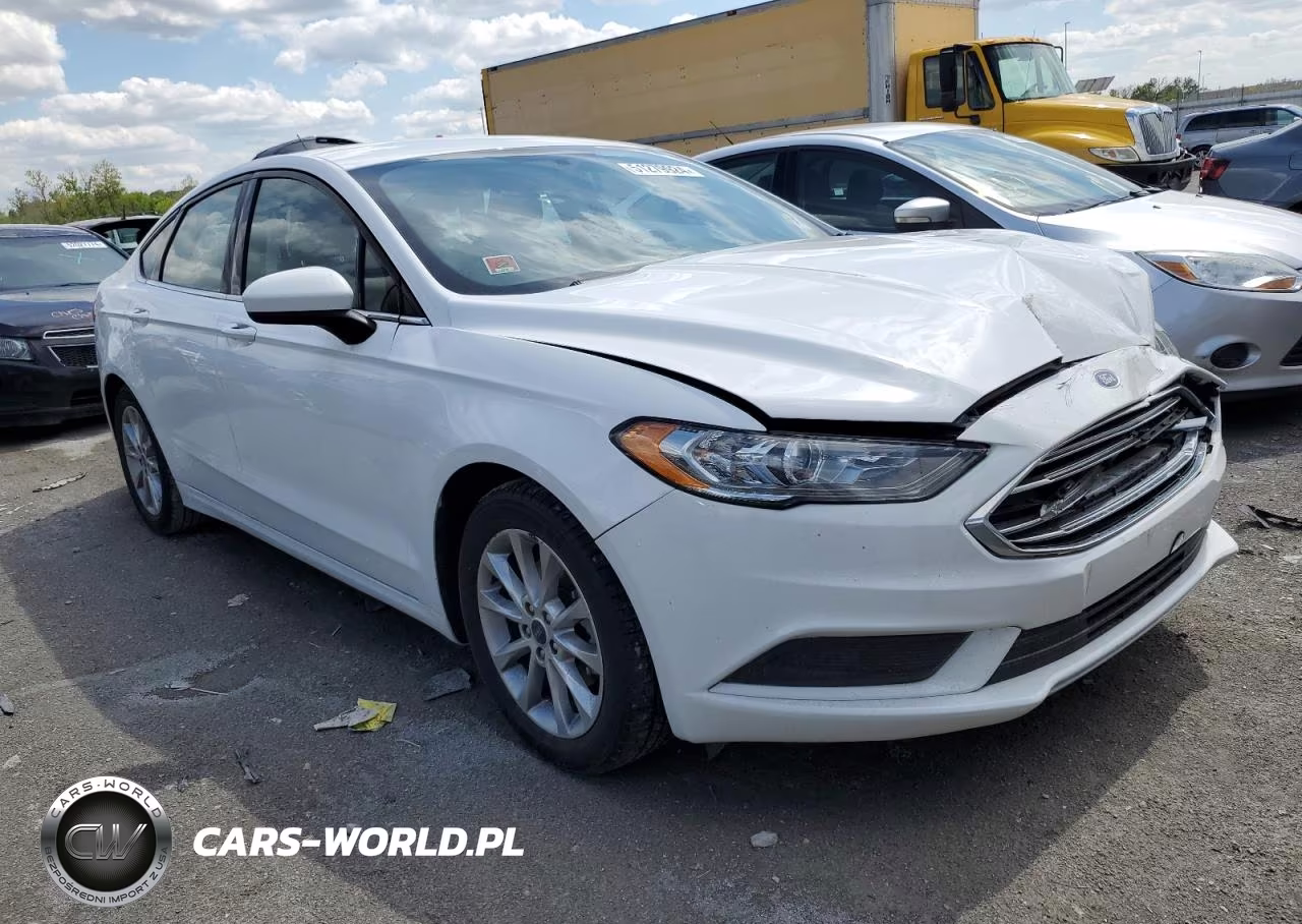 2017 Ford Fusion Se VIN:3FA6P0HD7HR307034 - 4