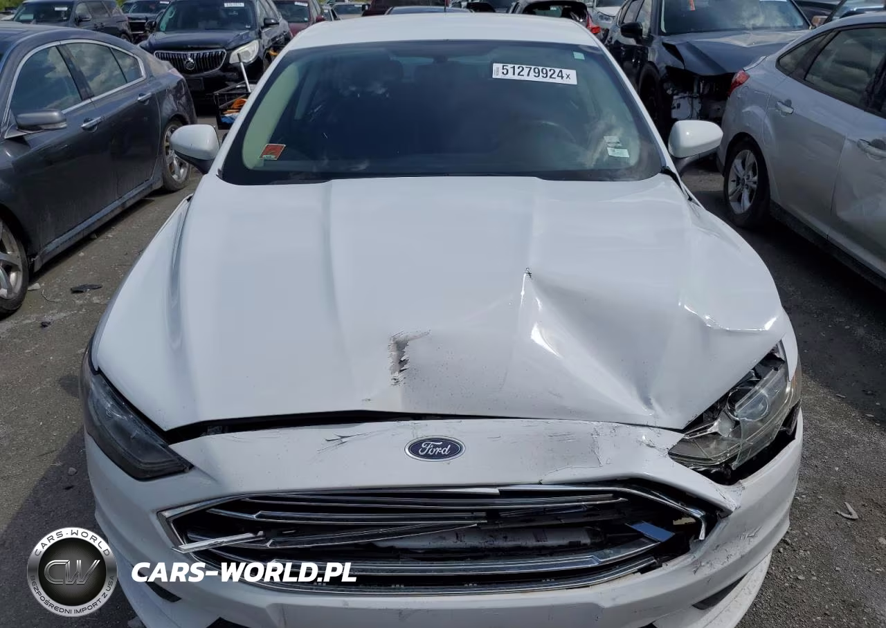 2017 Ford Fusion Se VIN:3FA6P0HD7HR307034 - 5