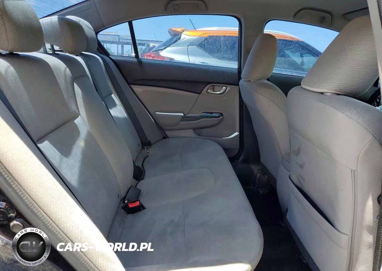 2013 Honda Civic Lx VIN:19XFB2F50DE010382 - 10