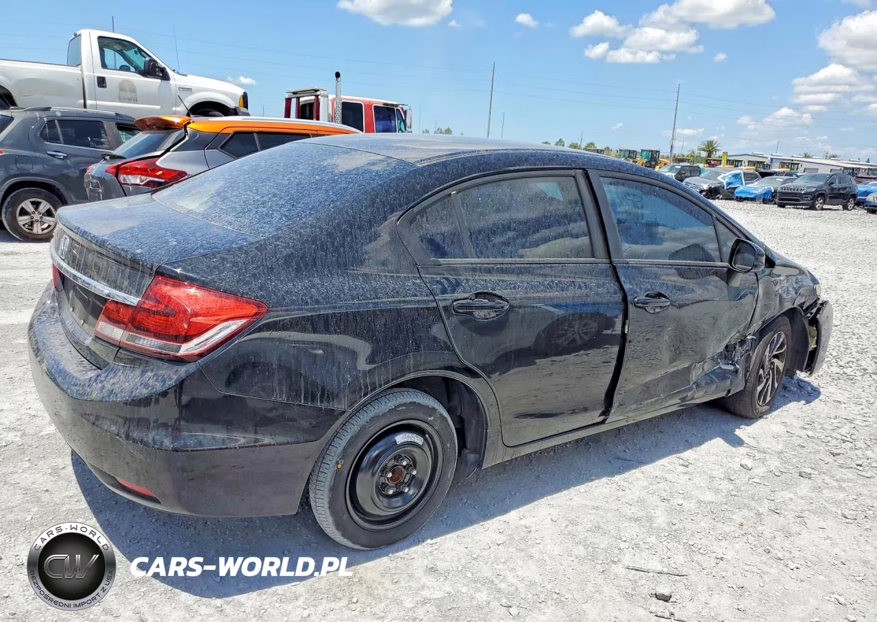 2013 Honda Civic Lx VIN:19XFB2F50DE010382 - 3