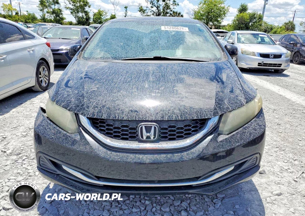 2013 Honda Civic Lx VIN:19XFB2F50DE010382 - 5