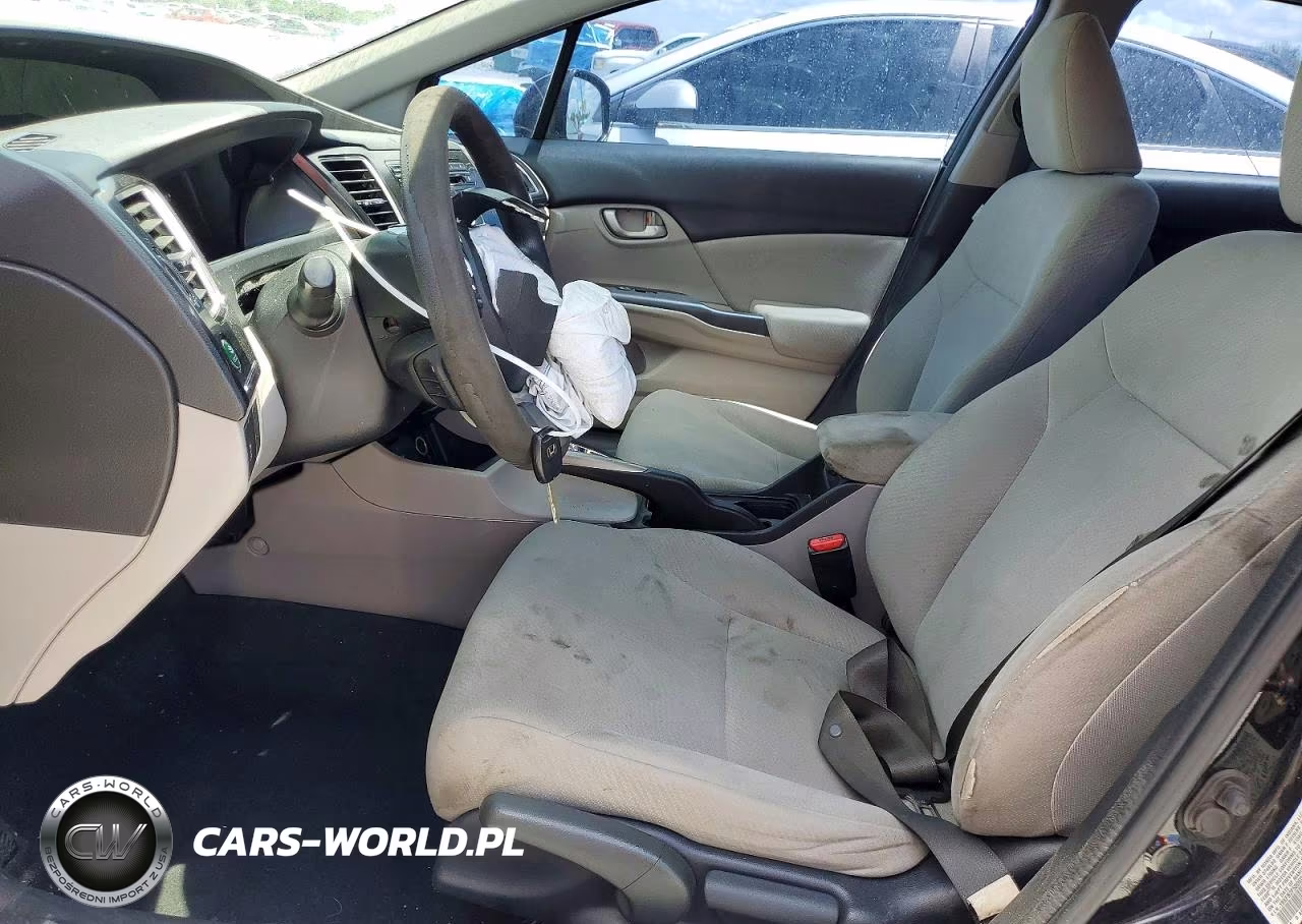 2013 Honda Civic Lx VIN:19XFB2F50DE010382 - 7