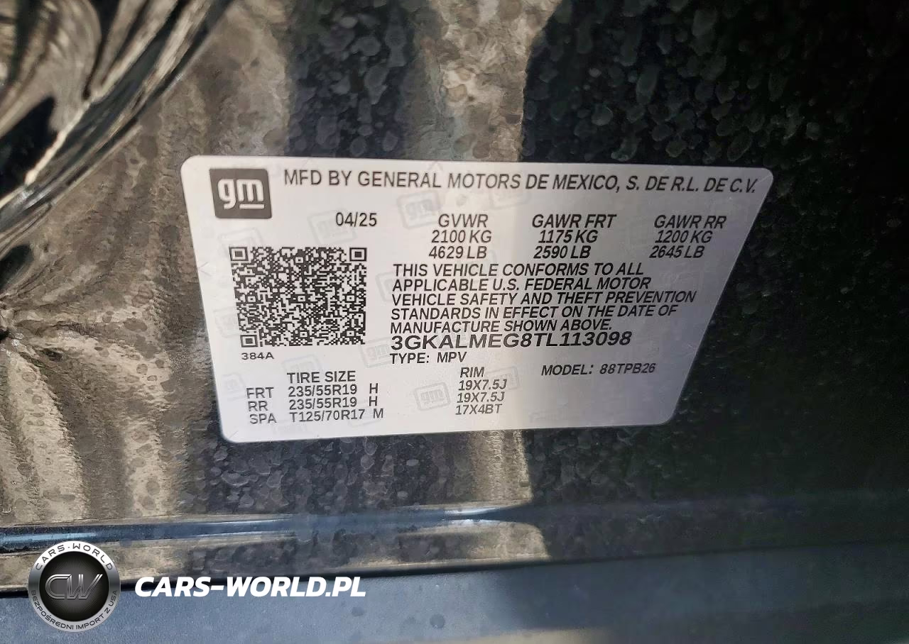 2026 GMC Terrain Elevation VIN:3GKALMEG8TL113098 - 13